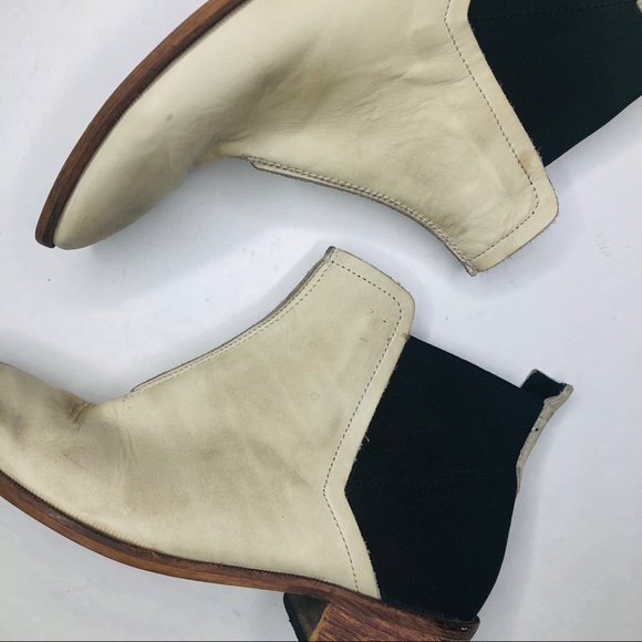 FREE PEOPLE dark horse cream ankle booties - Picture 4 of 9